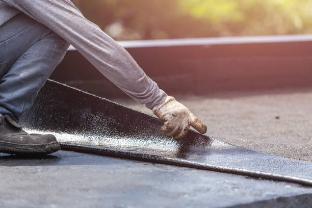 Professional Crawl Space Encapsulation technician working in Xenia, OH